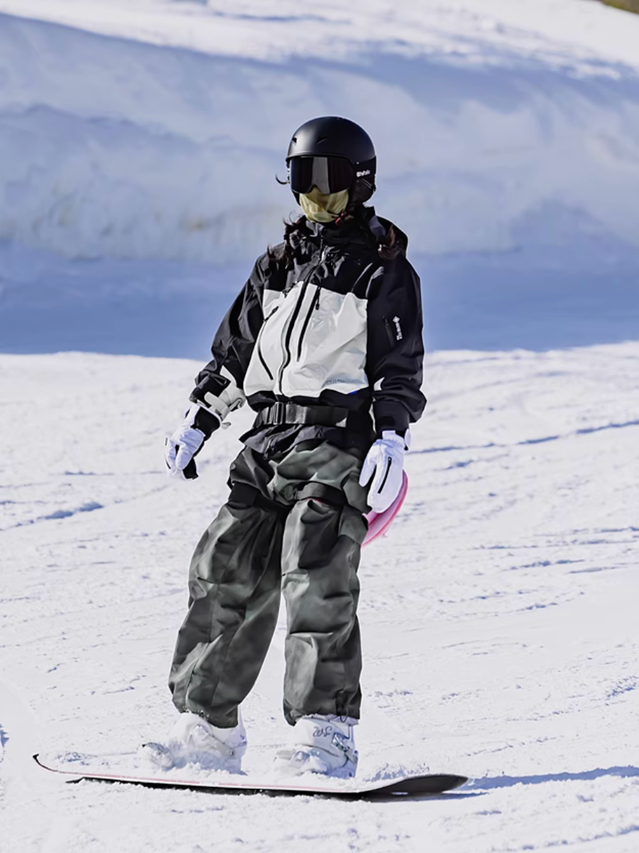 Camouflage Snowboard Waterproof Snow Pants- Unisex