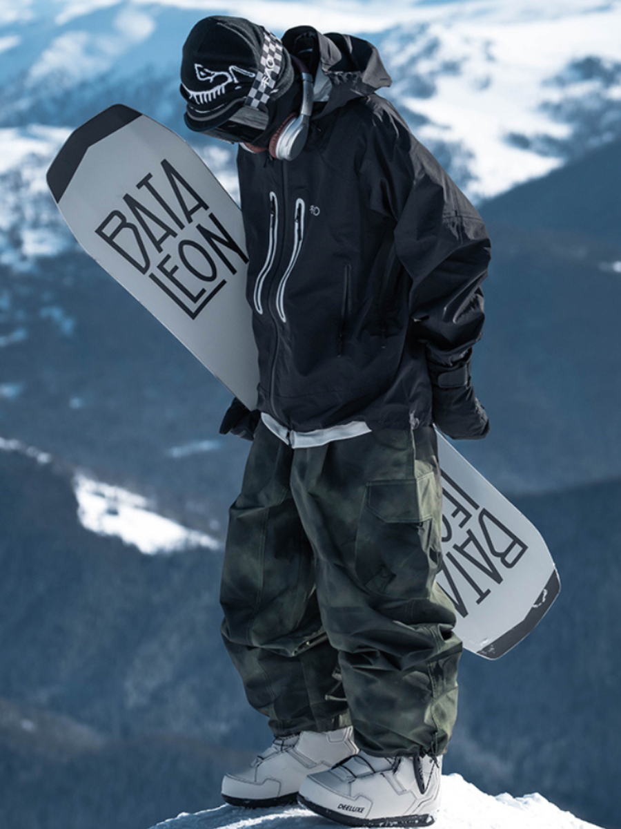 Camouflage Snowboard Waterproof Snow Pants- Unisex