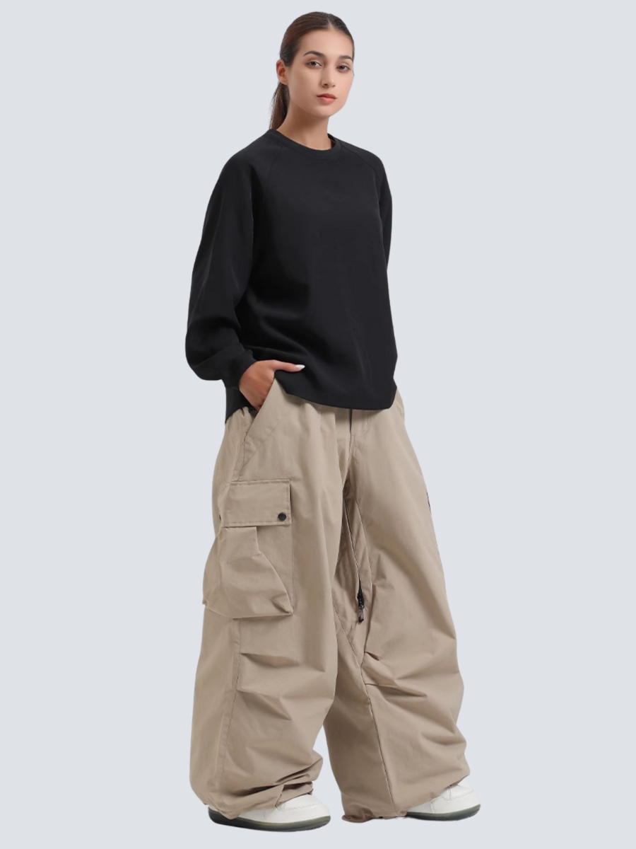 Outdoor Baggy Snowboard Cargo Snow Pants - Unisex