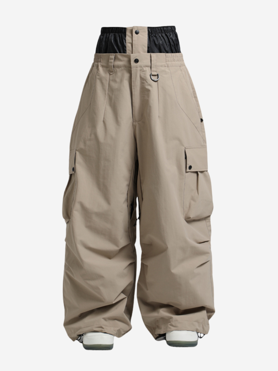 Outdoor Baggy Snowboard Cargo Snow Pants - Unisex