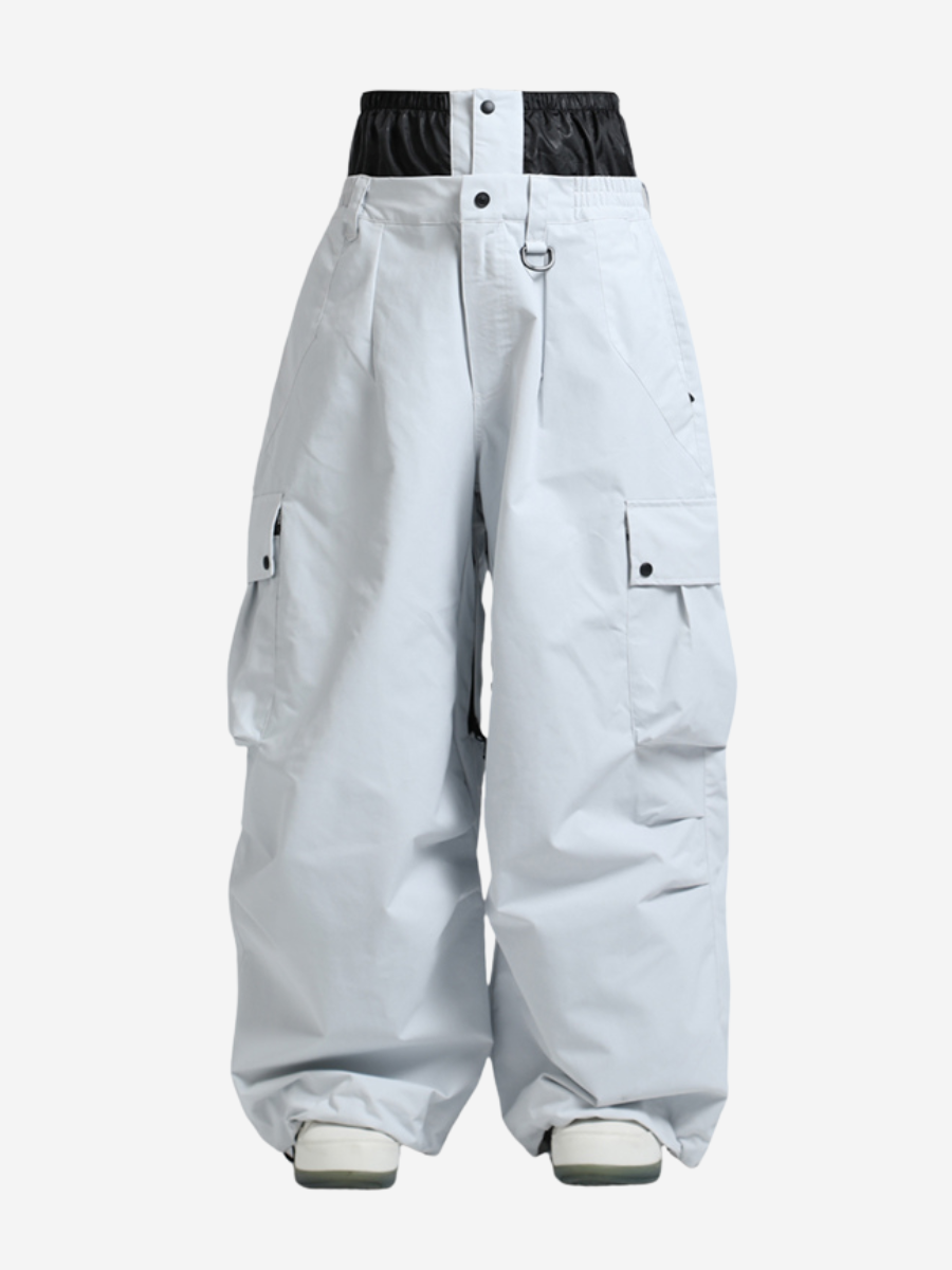 Outdoor Baggy Snowboard Cargo Snow Pants - Unisex