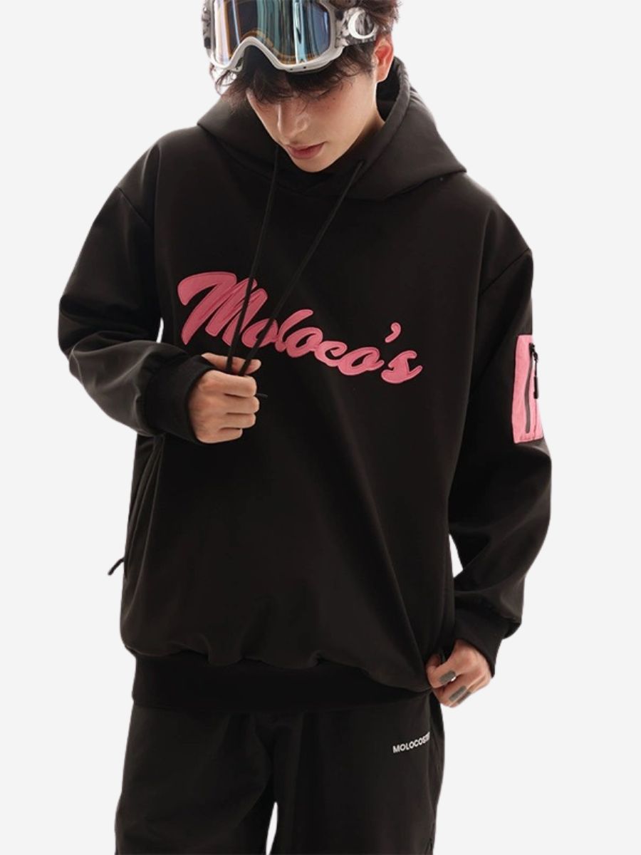 Outdoor Thickened Loose Hoodie - Unisex