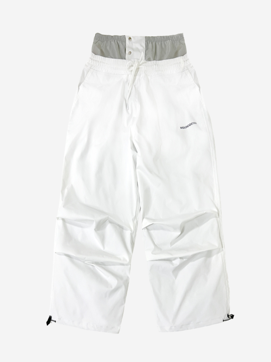 Outdoor Waterproof Loose Snow Pants - Unisex