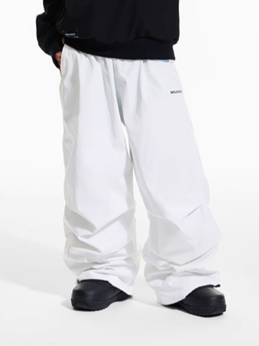 Outdoor Waterproof Loose Snow Pants - Unisex