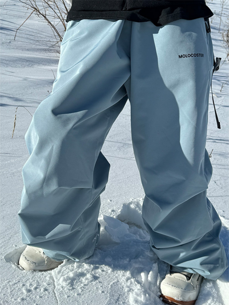 Outdoor Waterproof Loose Snow Pants - Unisex