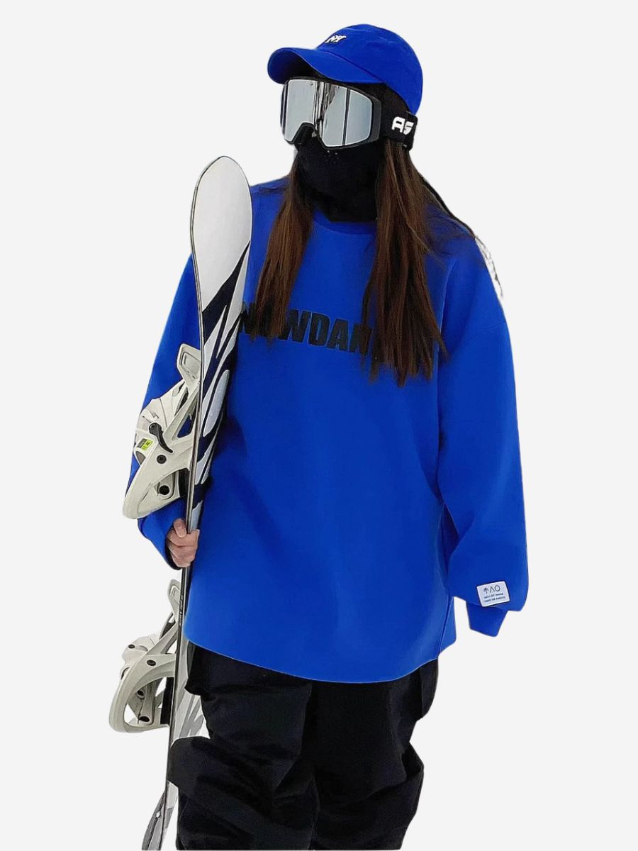 Snowboard Oversize Warm Hoodie - Unisex
