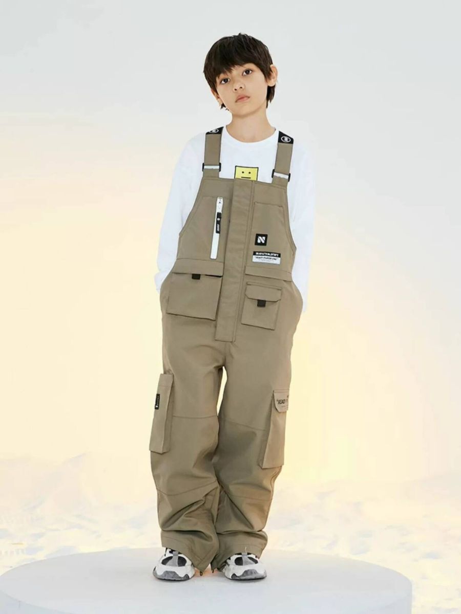 Snowboard Warm Kids Bib Pants - Unisex