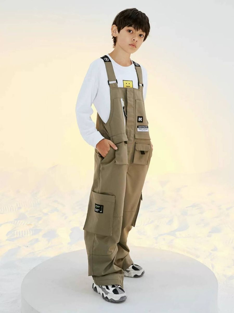 Snowboard Warm Kids Bib Pants - Unisex