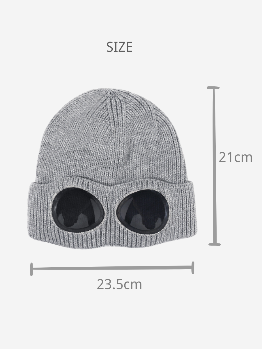 Sunglasses Fleece-Lined Knit Beanie - Unisex