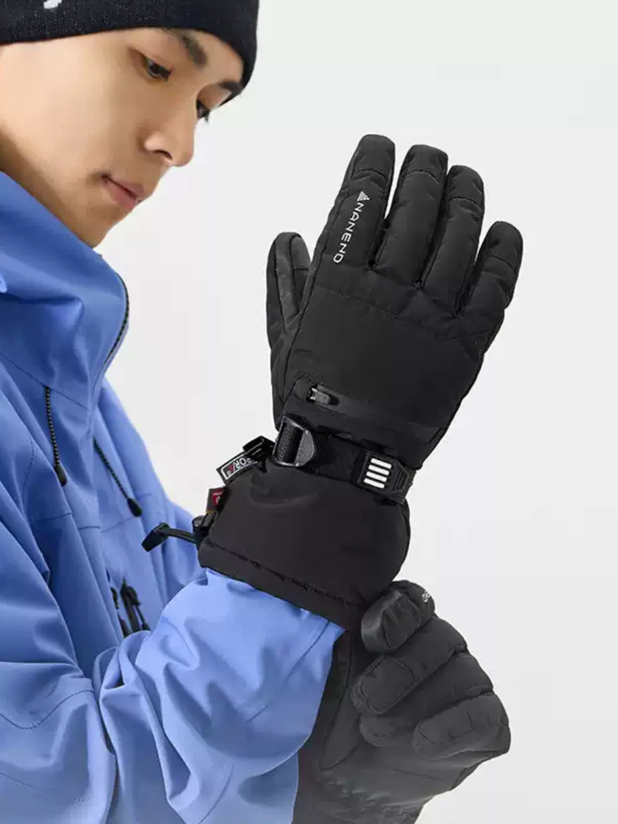 Thick Waterproof Warm Ski Gloves - Unisex