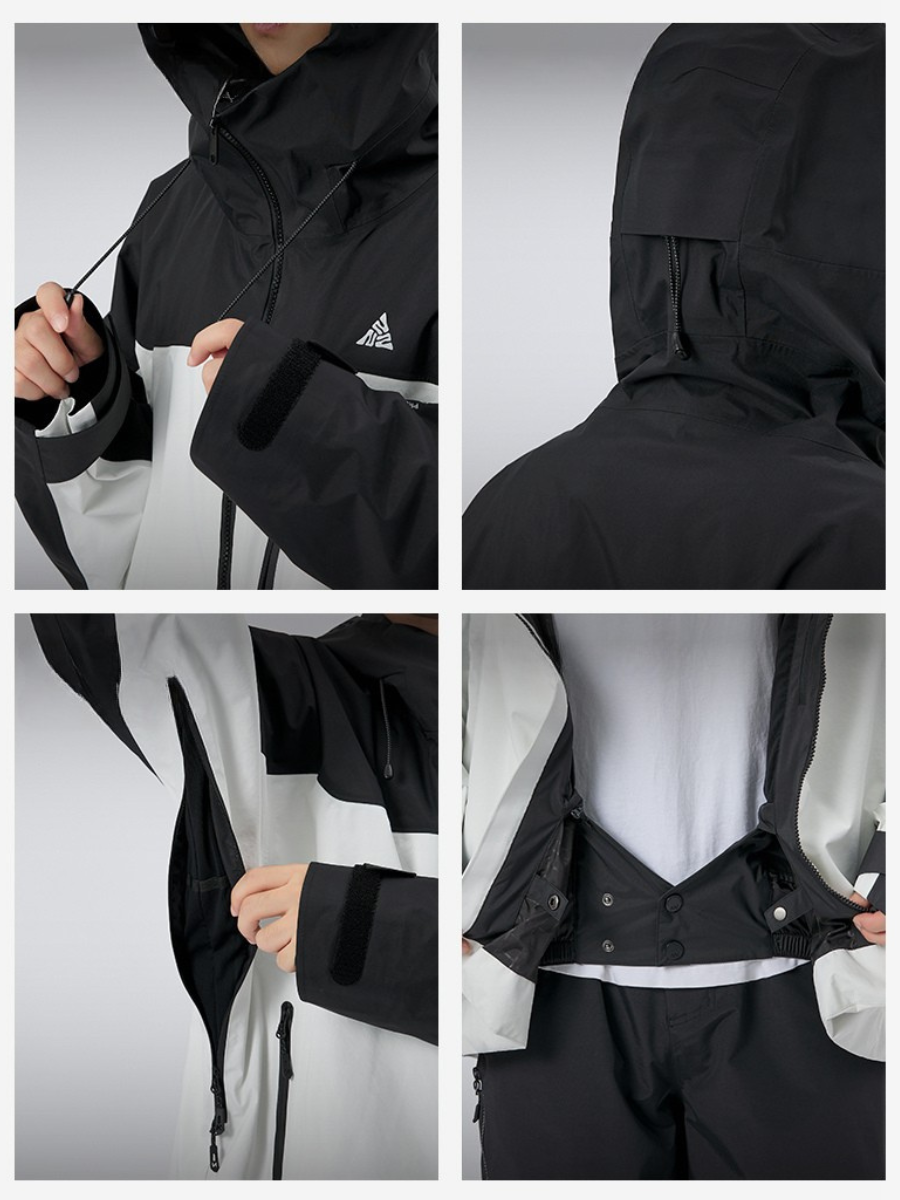 Waterproof 3L Thickened Snow Jacket - Unisex