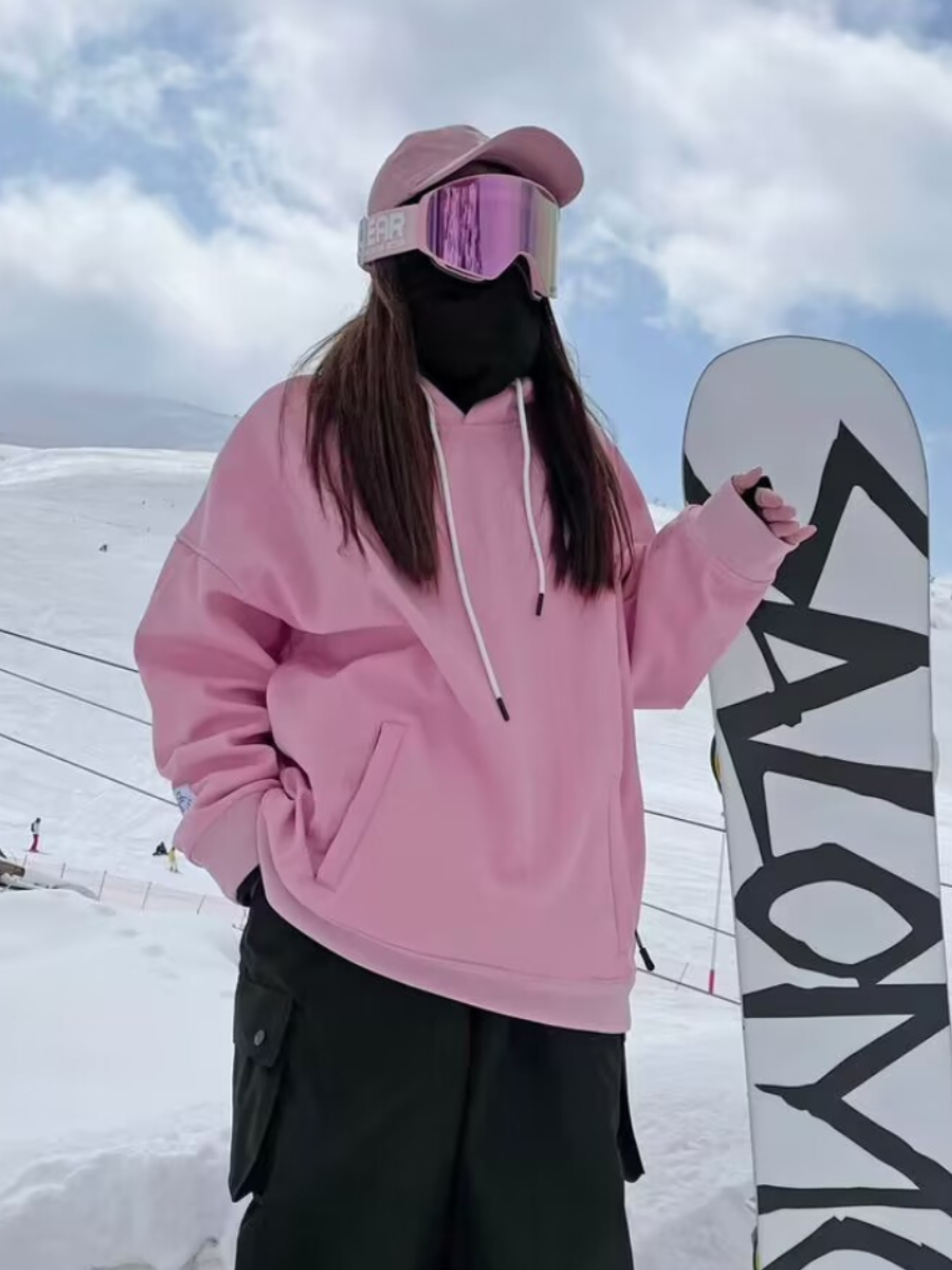 Waterproof Fleece Ski Hoodie - Unisex