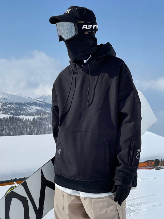 Waterproof Fleece Ski Hoodie - Unisex