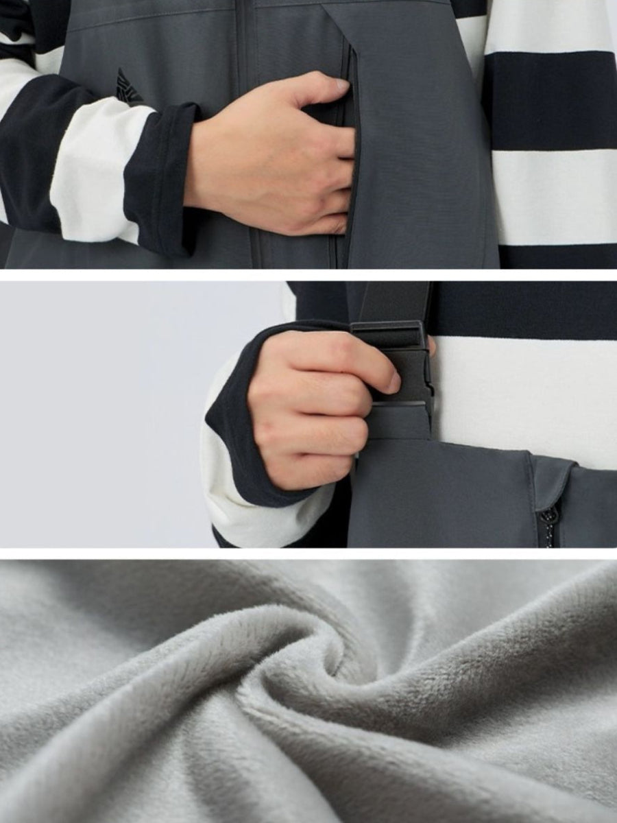 Waterproof Thick 3L Bib Pants - Unisex