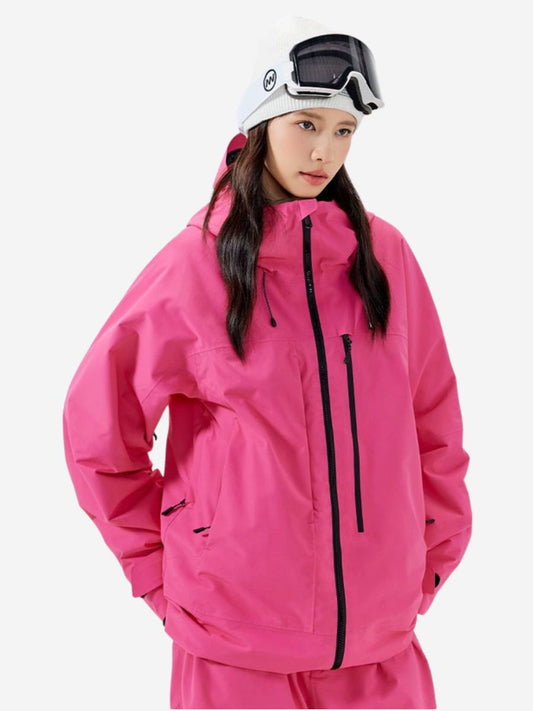 Windproof 3L Warm Snow Jacket - Unisex