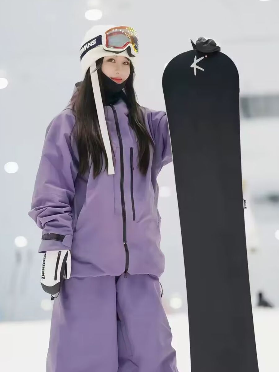 Windproof 3L Warm Snow Jacket - Unisex