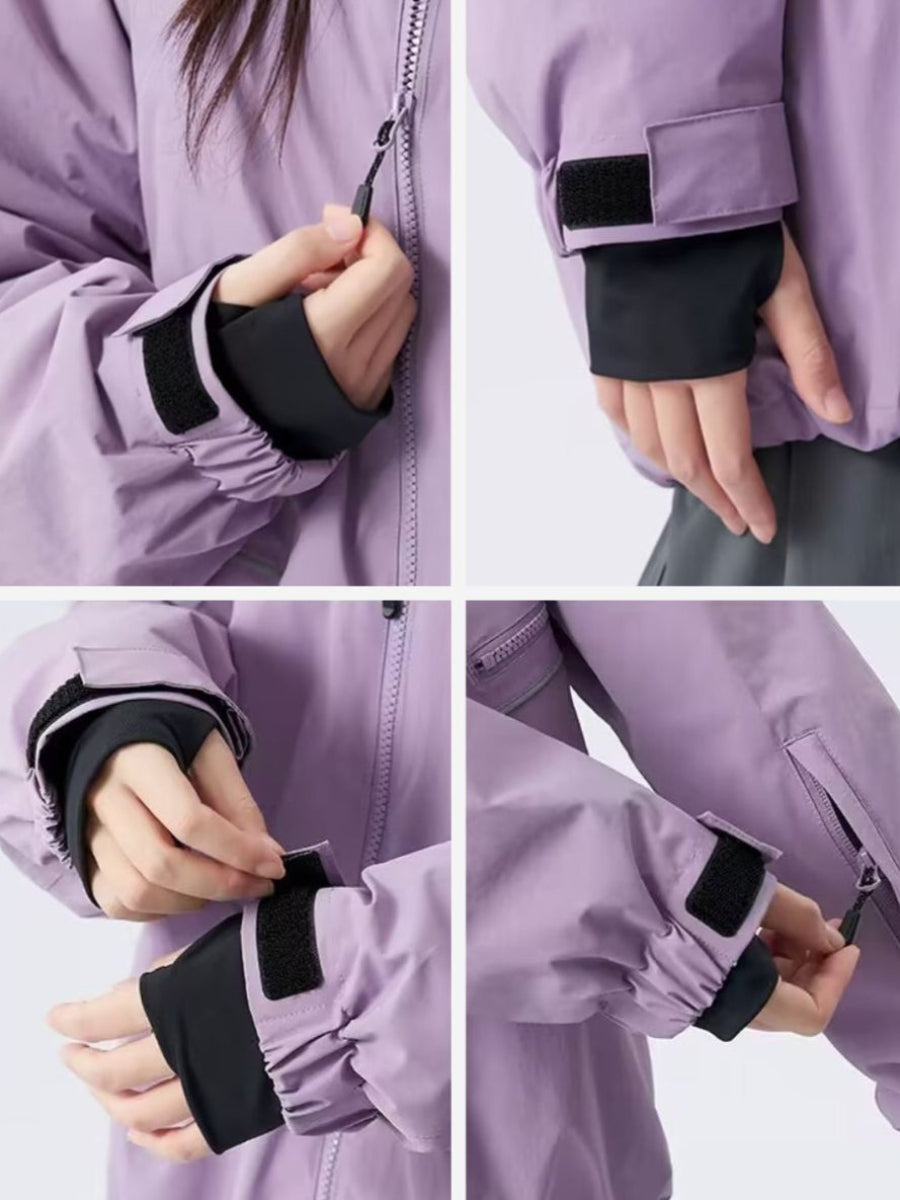 Windproof Snowboarding Thick Snow Jacket - Unisex