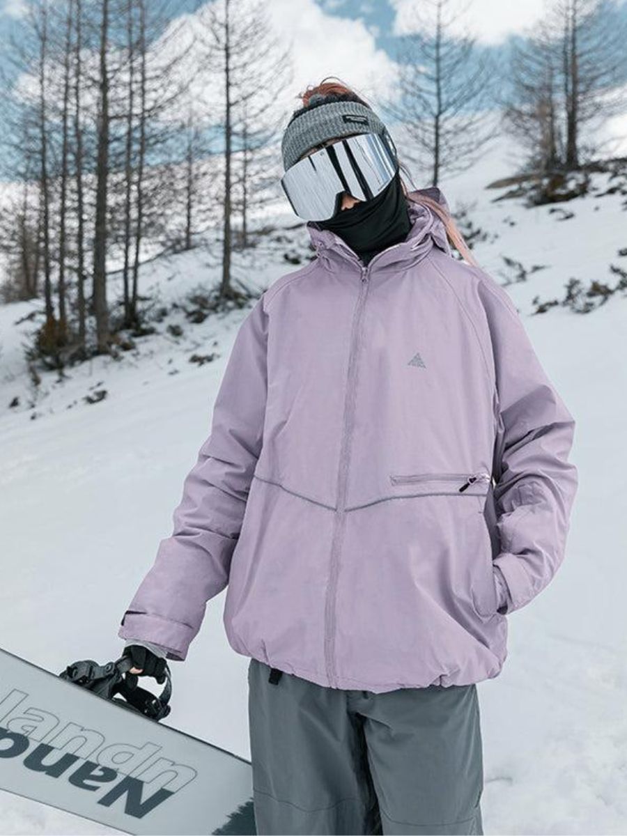 Windproof Snowboarding Thick Snow Jacket - Unisex