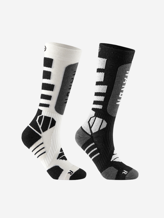 Wool Thermal Long Ski Socks - Unisex