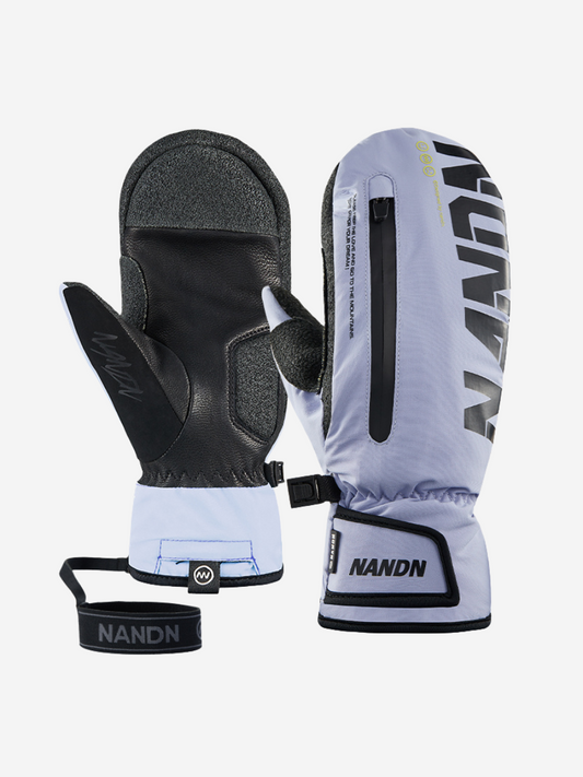 Wrist Guard Waterproof Ski Mittens - Unisex